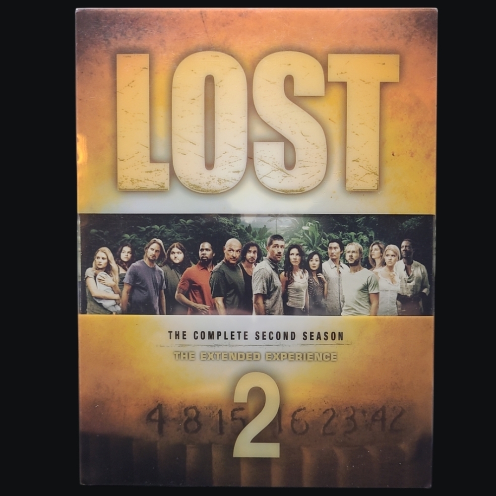 DVD "LOST" THE COMPLETE SECOND SEASON                 THE EXTENDED EXPERIENCE